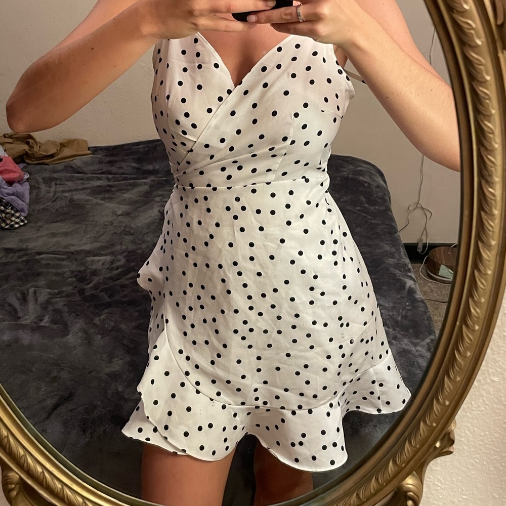 SHEIN polka dot DRESS